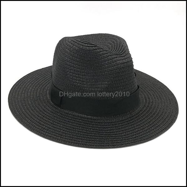 

wide brim hats caps hats, scarves & gloves fashion aessoriesfemme vintage panama hat men st fedora sunhat women summer beach sun visor chape, Blue;gray