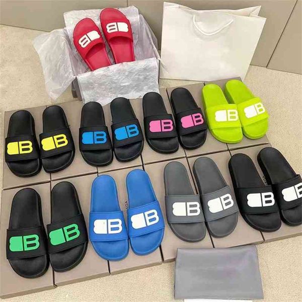 

official website 70% off outlet family slippers summer new men's outdoor leisure soft soled beach shoes large size, Black