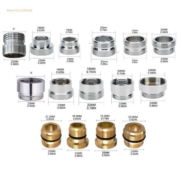

brass faucet adapter water purifier aerator connector kitchen bathroom tap parts b0kc other faucets, showers & accs