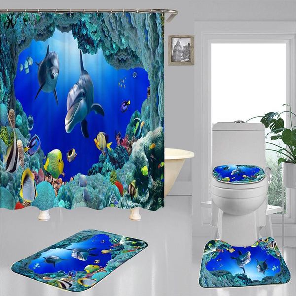 

gy3629-3633 gyrohome 3d cartoon 1pc shower curtain waterproof bathroom bath home dec curtains