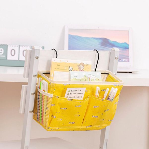 

bedside storage organizer bed desk bag sofa tv remote control hanging caddy couch holder pockets boxes & bins
