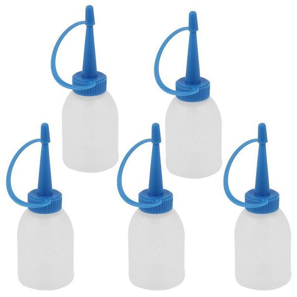 

storage bottles & jars 30ml industrial glue gel oil plastic squeeze bottle dispenser 5pcs