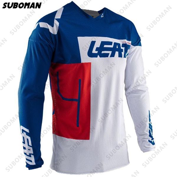 

racing jackets leamen motocross cycling jersey 2021 long sleeve mtb road bike breathable mountain bicycle, Black;red