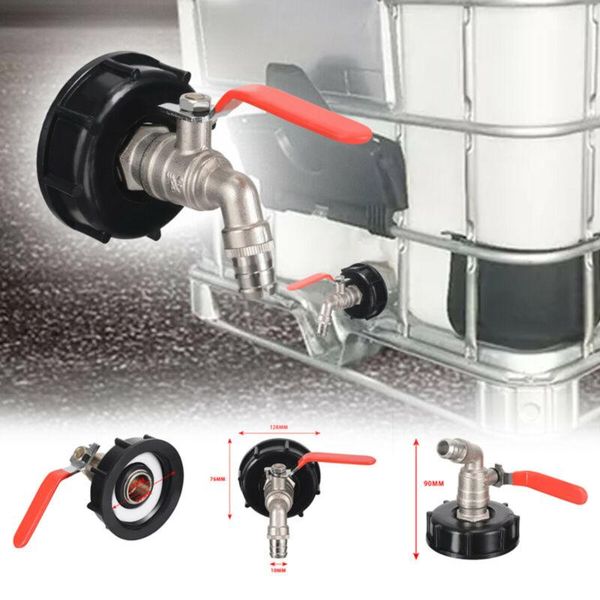 

watering equipments s60x6 ibc tank tap adapter 3/4inch brass accessory replacement