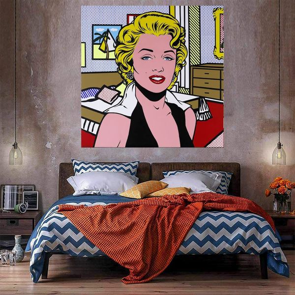 

alec monopoly huge oil painting on canvas home decor handcrafts /hd print wall art pictures customization is acceptable 21052237