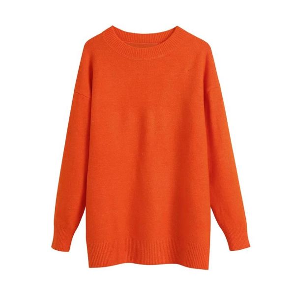 

women's sweaters women loose knitted sweater female long sleeve pullover casual lady simple sw1299, White;black