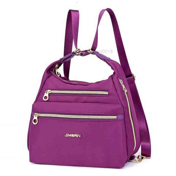 

hbp non- nylon bag korean lightweight multi-functional waterproof one shoulder two backpack leisure women's s bivd fzqc