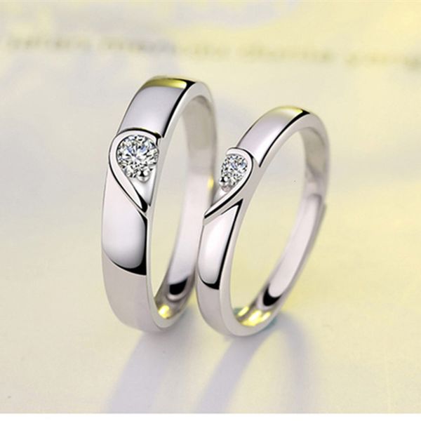 

lovers' rings, copper plated silver jewelry products, Black