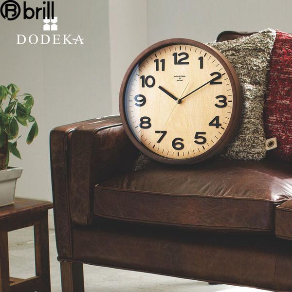 

japanese solid wood wall clock retro glass clocks home decor living room silent bedroom office decoration modern gift ideas