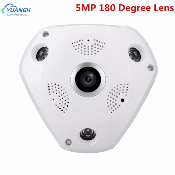 

cameras mini cctv camera ahd 5mp plastic dome vandalproof 180 degree 1.7mm lens ir night vision video surveillance