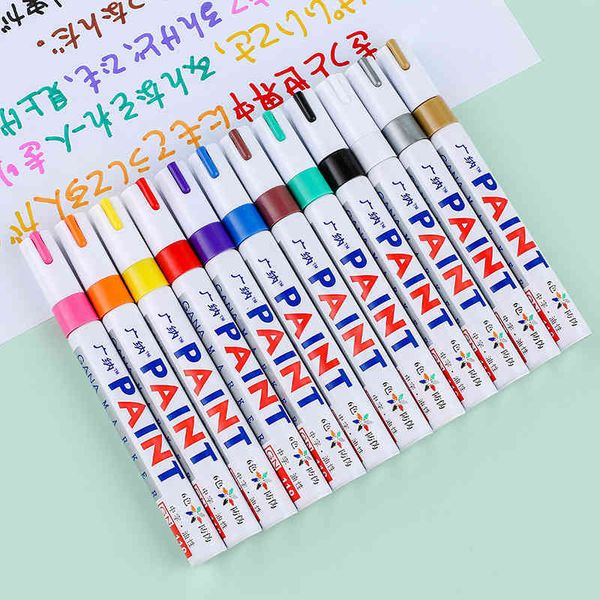 

paint guangna pen sp110 po album graffiti sign in title oily white mark touch up