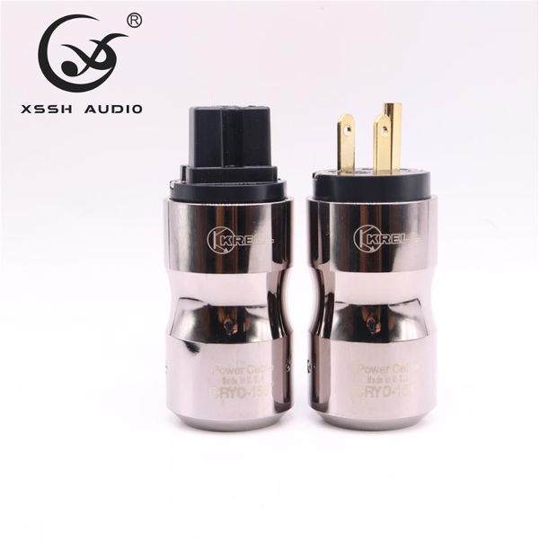 

smart power plugs xssh european american standard 24k gold plated audio plug ac electrical 15a male female connector iec us eu