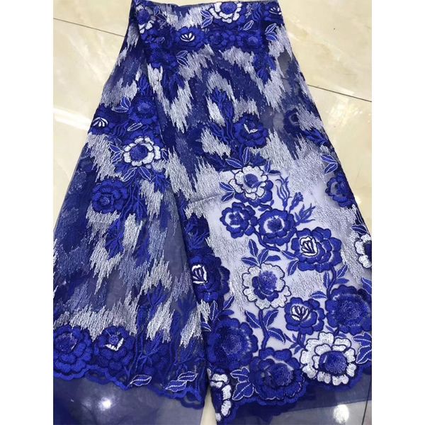 

ribbon brand mesh nigerian lace fabrics tulle embroidered african fabric guipure french net eco-friendly, Pink;blue