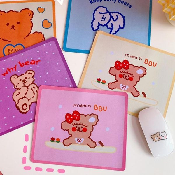

mouse pads & wrist rests korean version of girl heart cartoon pad small lovely officenon-slip creative table mat mousepad anime