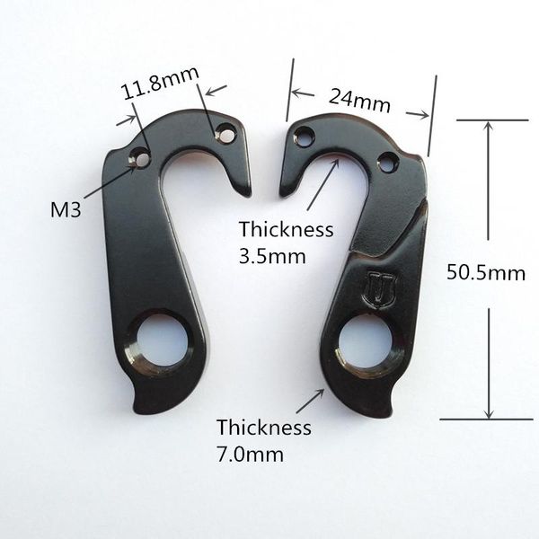 

bike derailleurs 2pcs mtb bicycle derailleur hanger gear cycle dropout for r2 r3 r5 s2 s3 s5 hangers