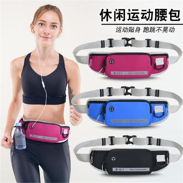 

nylon running waist bag sports marathon outdoor climbing hiking junletu 1081 bags
