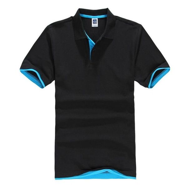 

men's polos 2021 summer classic men cotton solid short sleeve tee shirt breathable camisa masculina hombre golftennis, White;black