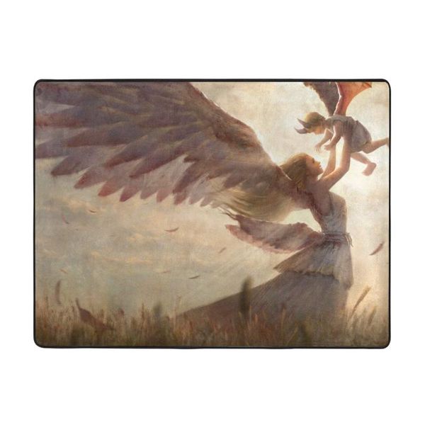 

carpets living room,kitchen,bedroom carpet,angel mom with kid carpet 63 x 48 in