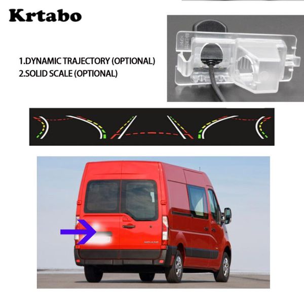 

car rear view cameras& parking sensors for master movano 2010~2021 camera driving track starlight night vision