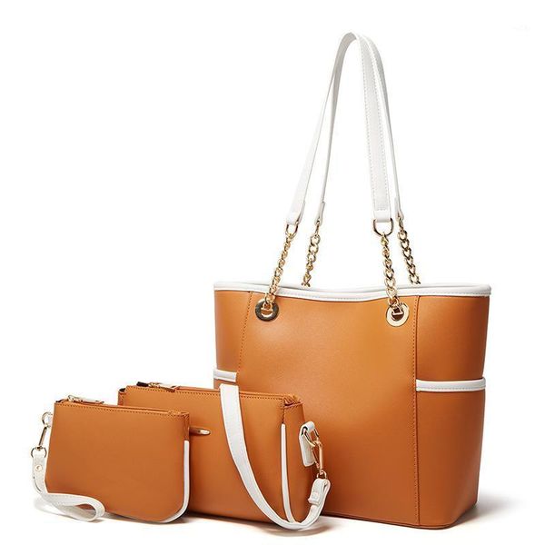 

evening bags yl084 wholesale pu 3 in 1 bag set womens handbags and purses 20211