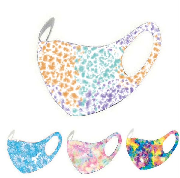 

dyed tie breathing vae star with multi-color fashion personalized dust-proof and warm mask
