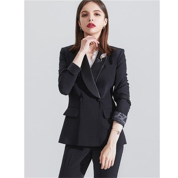 

women's suits & blazers xale black lapel women's pants more size suits custom-made uit ladies blazer + for work uit part marriage, White;black