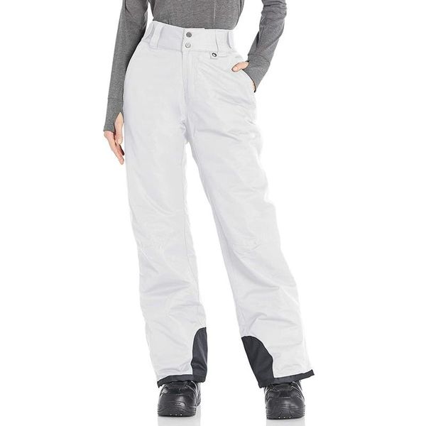 

raincoats men women snowboard pants aislantes insulated snow overalls solid color pocket trousers outdoor sports waterproof