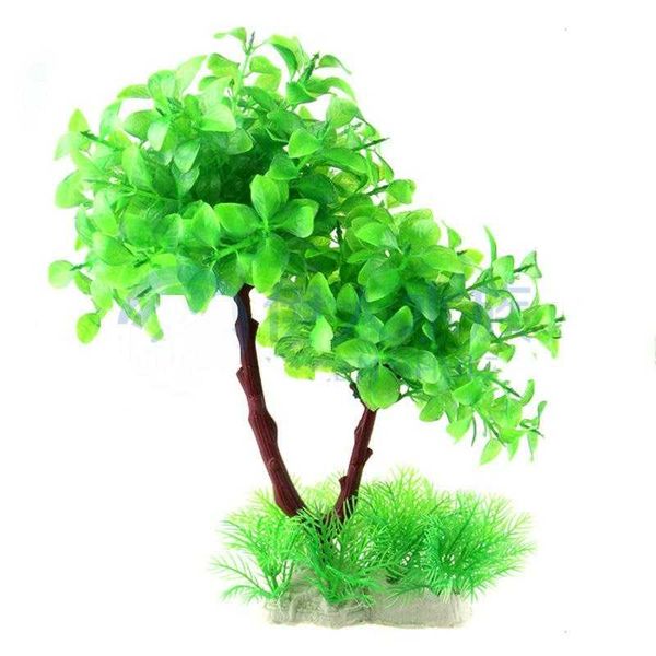 

4pcs large artificial aquarium plants ornaments decoration fish tank landscaping aquascape landscape decor accessories decorations