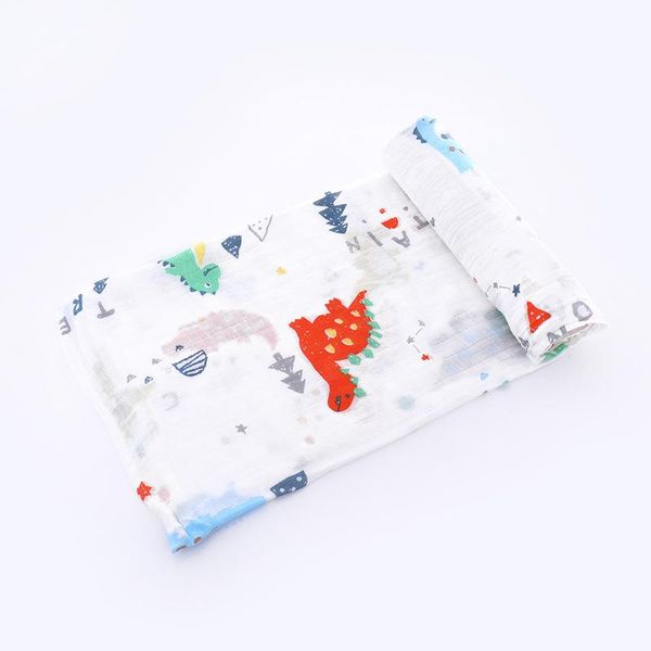 

blankets & swaddling zwf1071 baby blanket muslin swaddle wraps good quality cotton bamboo fiber born 115x90cm