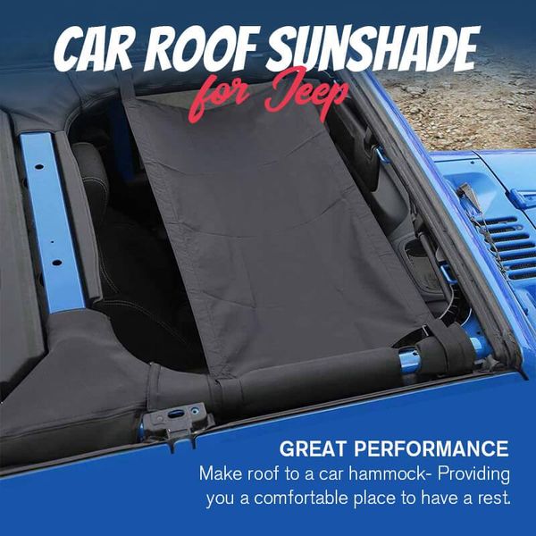

party favor for jeep wrangler hammock car roof net heavy duty sun shade soft exterior network bed in sunshade