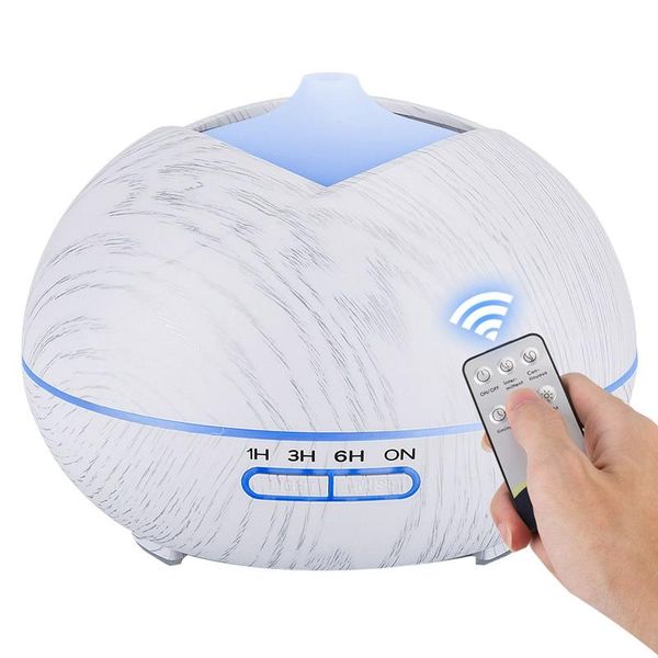 

essential oils diffusers oil diffuser,400ml aroma diffuser, remote cold mist humidifier with 7-color led light(eu plug)