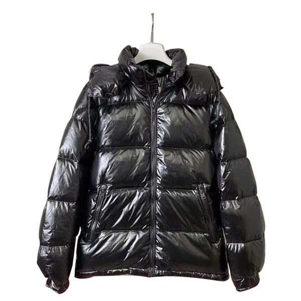 

winter men's cloth classic down ets vt digner hoodie sweater parka puffer coats for women's drsing tracksuits clothing big fur blo, Black