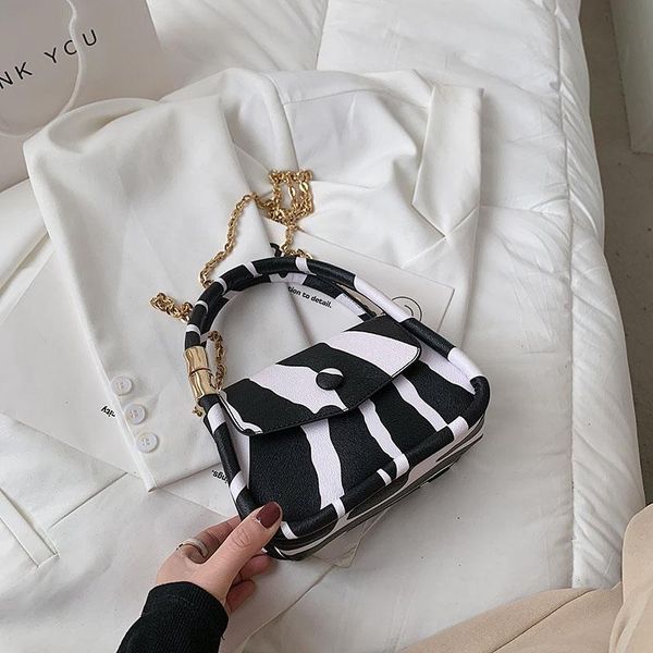 

style pu leatheranimal print square tote bag women designer handbag rluxury shoulde elegant messenger cross body