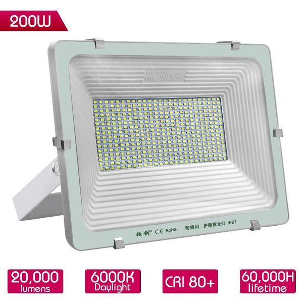 

floodlights led flood light 50w 100w 150w 200w 300w floodlight waterproof ip67 street lights exterior wall 220v outdoor lamp