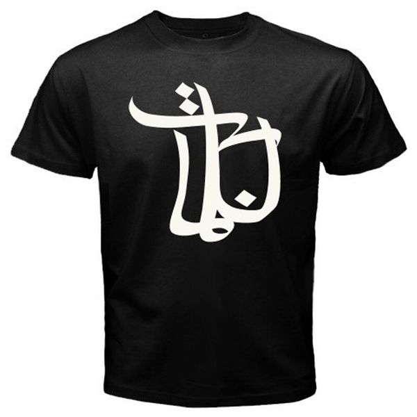 

new bushido band logo men's black t-shirt size s to 3xl, White;black