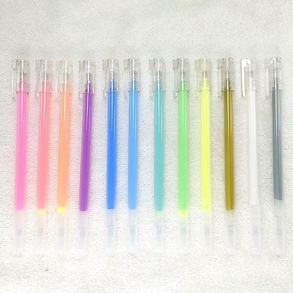 

colors highlighter marker kawaii pen set cute large capacity nib gel fluorescent graffiti school stationery & office pens