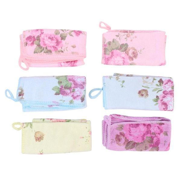 

tissue boxes & napkins 6pcs kitchen printing dish towels multifunctional microfiber washing cloth