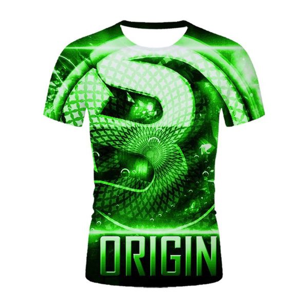 

men's t-shirts summer fashion cool t-shirt 3d printed monogrammed casual fun short sleeve loose ed, White;black