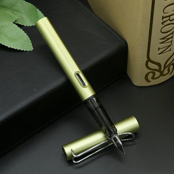 

listing fashion colors office fountain pen student school stationery supplies camouflage ink ballpoint pens, Blue;orange