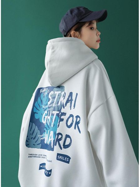 

women's hoodies & sweatshirts 2021 oversized hoodie women's female sweatshirt spring and autumn hooded sleeve style length(cm) clot, Black