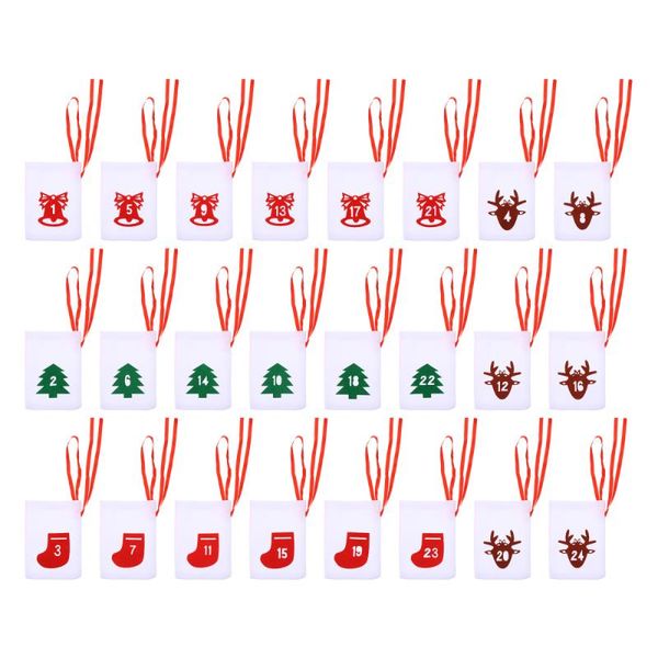 

gift wrap 24pcs exquisite bags christmas style holding containers