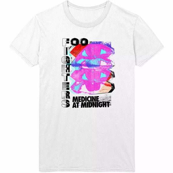 

foo fighters medicine at midnight tilt authorized man shirt, White;black