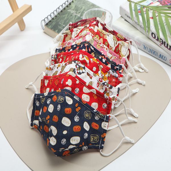 

mask winter warm anti haze dust replaceable cotton washable printing mask