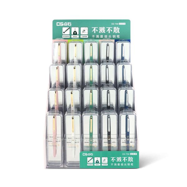 

stone fountain pen in a single box with no ink splashing fine point