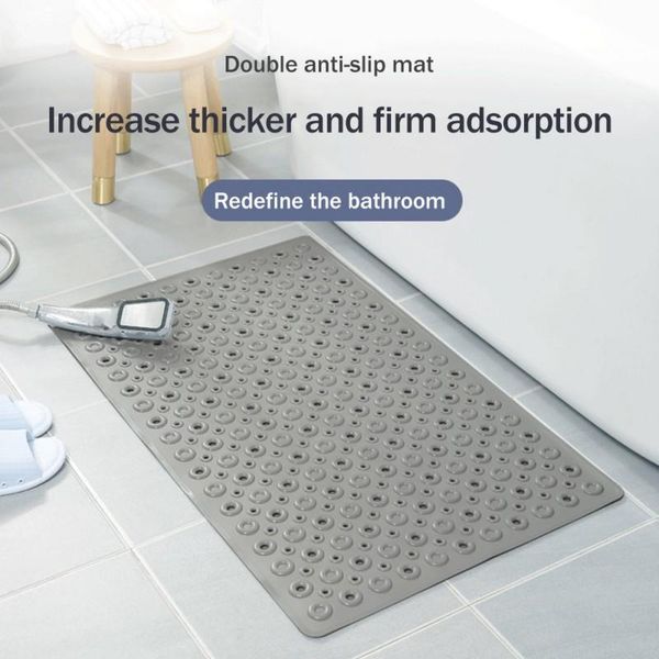

bath mats 50x80cm non-slip mat bathroom safety shower massage pad suction cup carpet products