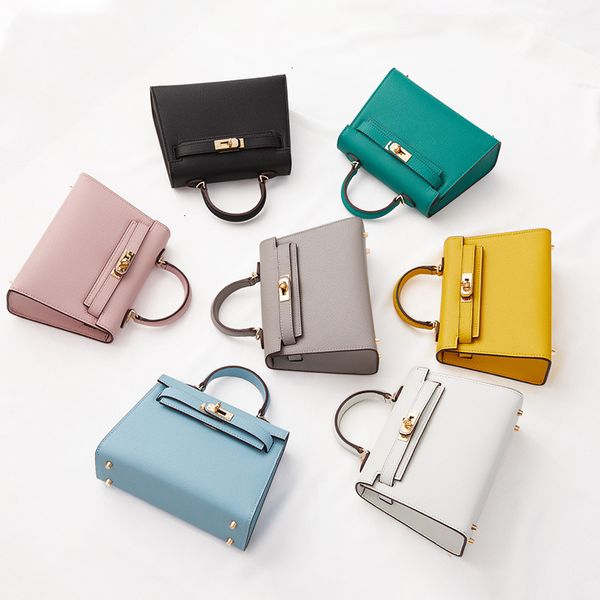 

leather kelly mini ii 2020 new one shoulder straddle bag women's handbag