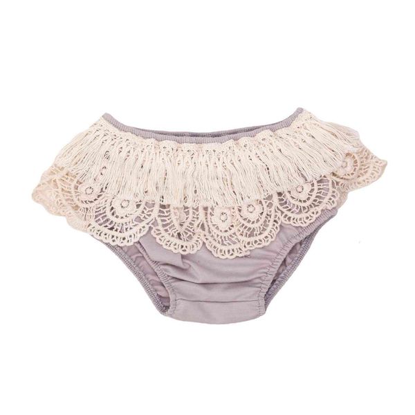 

children's pp pants years old lace cotton shorts underwear, White