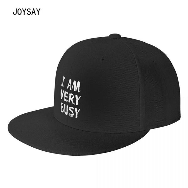 

ball caps hip hop hat i am very busy street dance cap snapback fitted for men women, Blue;gray