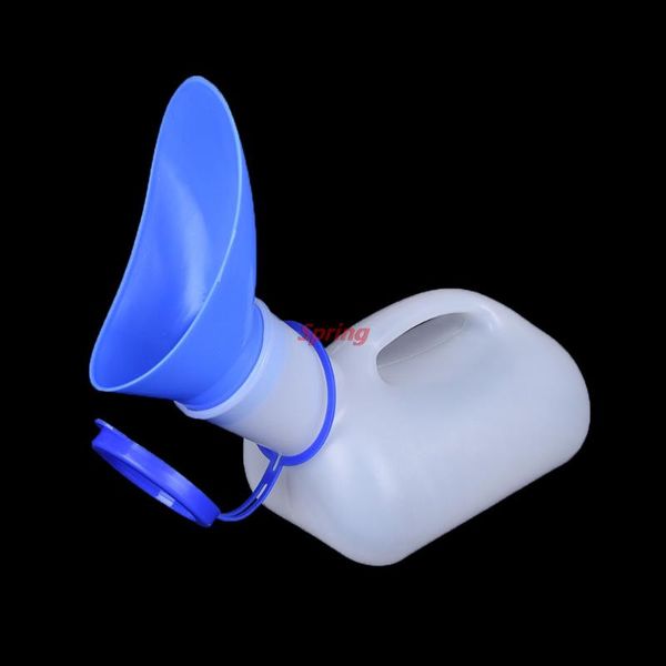 

plastic portable mobile urinal toilet aid bottle outdoor camping car urine for women men journey travel kit bath accessory set