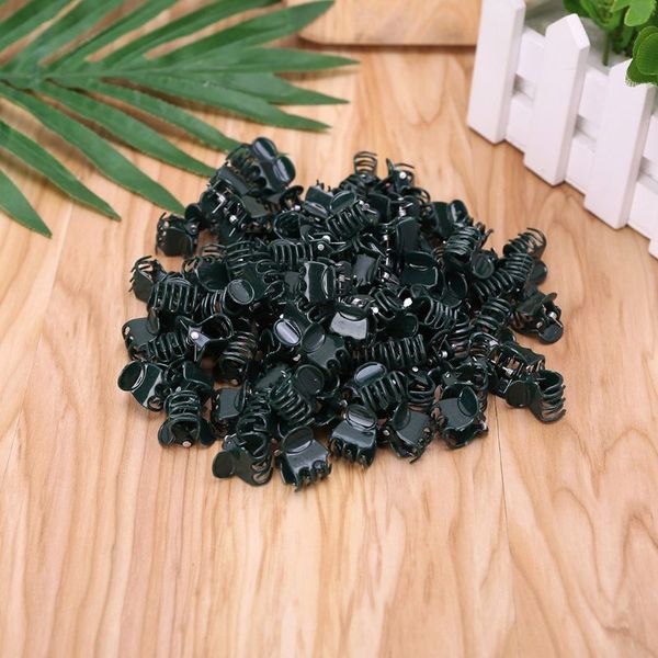 

100 pieces plant support clips garden clips flower orchid voice clips for wine stick support 40ja
